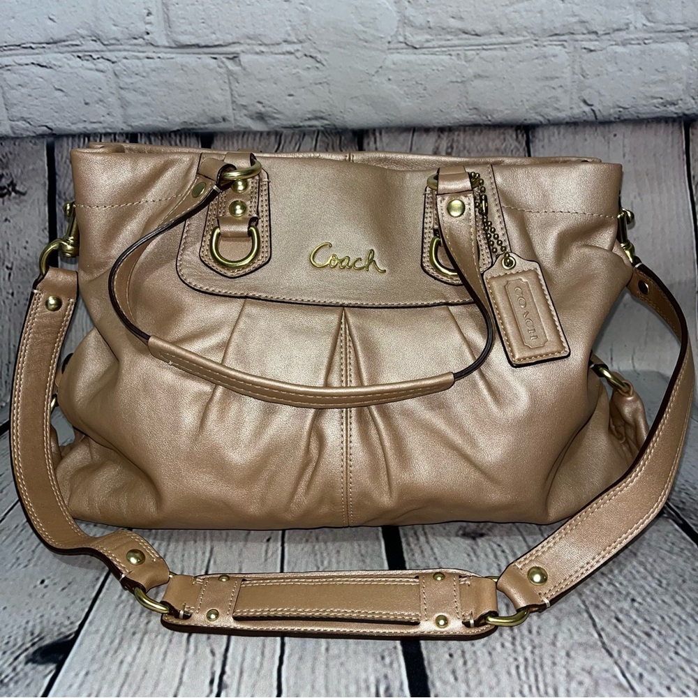 ✅SOLD✅ Vintage Y2K Coach Ashley Leather Convertible Satchel Handbag